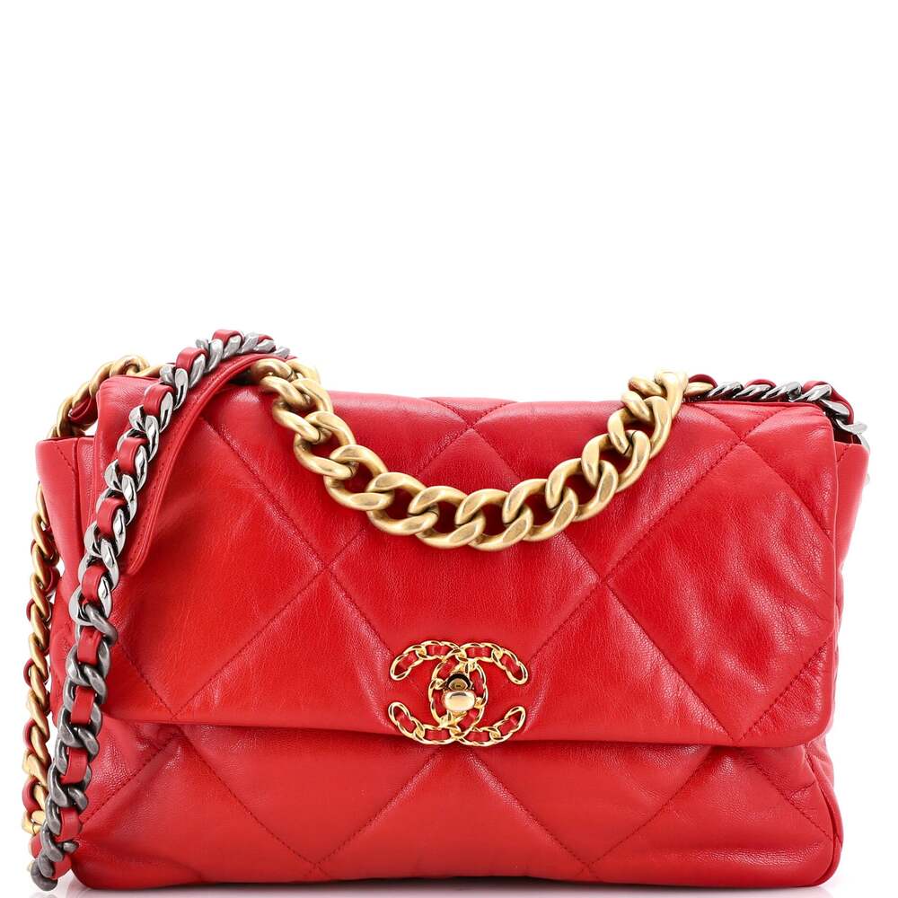 Chanel 19 Flap Bag Quilted Leather #254505C48B